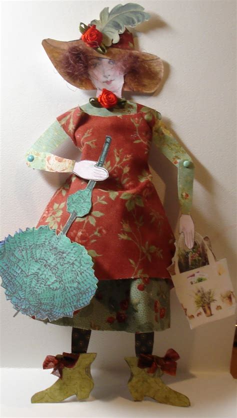 Altered Expressions Paper Art Dolls