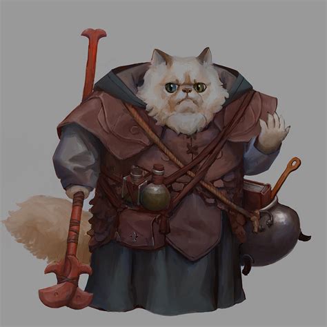 Artstation Cat Wizard