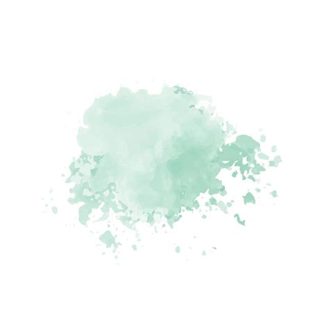 Abstract Mint Green Watercolor Water Splash 12750885 Vector Art At Vecteezy
