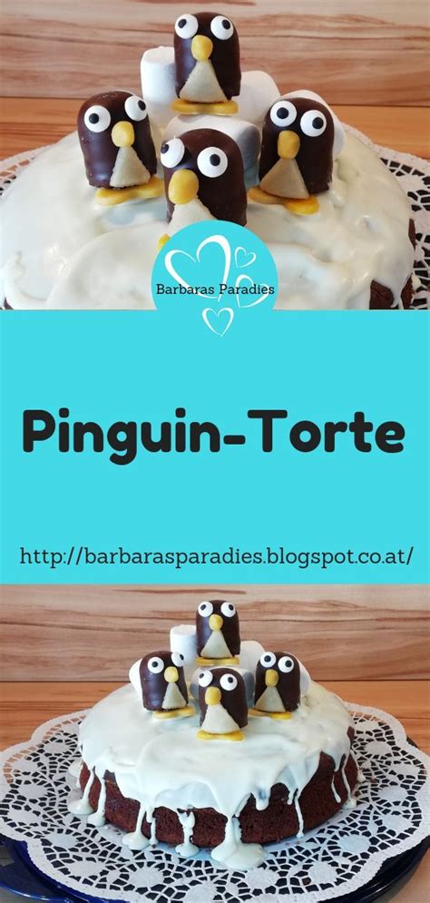 Hallo alle mit einander ich suche ein rezept von kinder pinguin schnitte, habe ein rezept gefunden im internet, aber der. Pinguin-Torte in 2020 | Pinguin kuchen, Kindertorte ...
