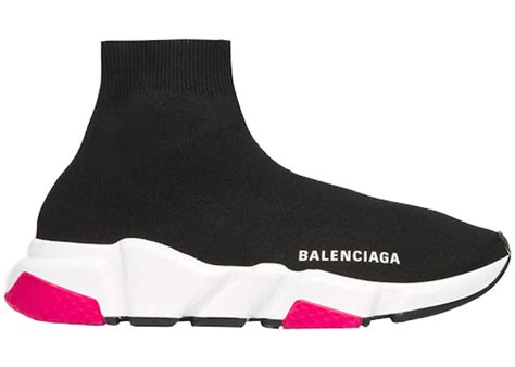 Balenciaga Speed Trainer Black Pink 540681w05g01000