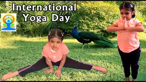 Yoga Day Special Yoga For Kids Youtube