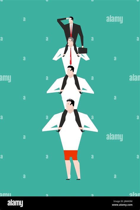 Business Hierarchy Pyramid Stock Illustration Illustr