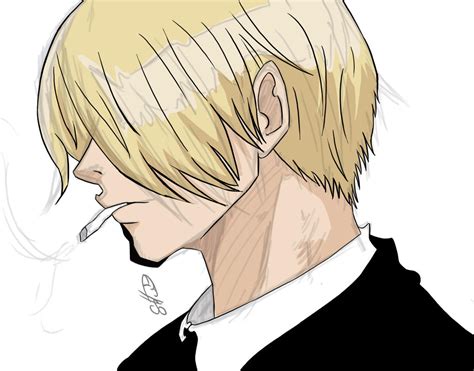 Sanji Colored By Bigbossde On Deviantart