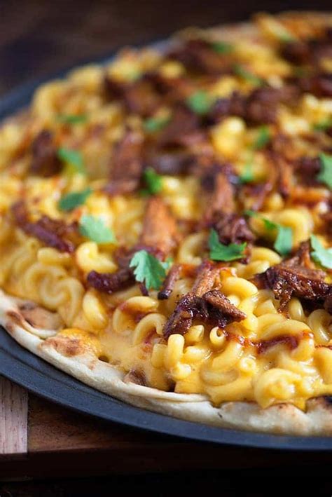Pulled Pork Mac And Cheese Pizza — Buns In My Oven