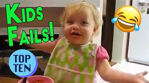 Top 10 Funny Kids Fails Of All Time Youtube
