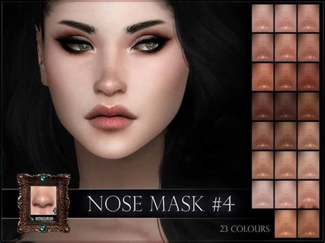 The Sims 4 Nose Mask 04 Full Coverage And Overlay The