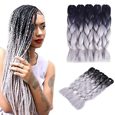 There are many different ways to add this hair into a braid but to keep it box braids for beginners natural hair protective hairstyle for hair growth medium long box braids tutorial on how to do a loose box braid on. Box Braids Ombre Braiding Hair Synthetic 5pcs Jumbo Hair ...