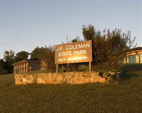 Visitor center and conference room. J P Coleman State Park, a Mississippi State Park