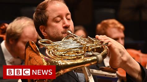 The Musician Who Plays The French Horn Using His Left Foot Bbc News
