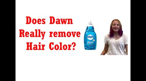 Once i finished drying my hair, i ran my hand over my scalp and through the roots. Dawn Dish Soap Hair Color Remover Hack Does it really work ...