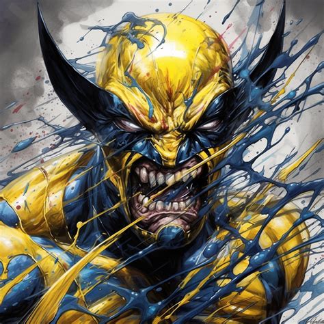 Symbiote Wolverine — Artificialmatt