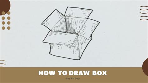 How To Draw Box Easy Youtube