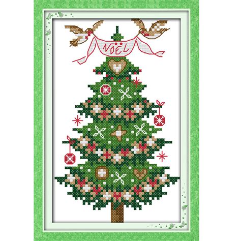 178w x 101h stitches fabric 14 count aida; DIY New Counted Cross Stitch Set Embroidery Needlework ...