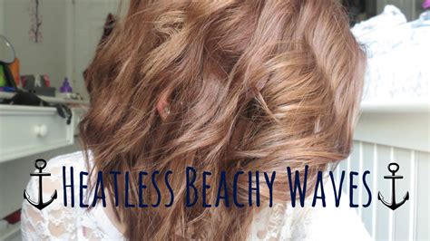19 Beach Waves In Short Hair Tutorial Without Heat