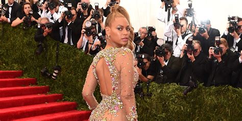 beyoncé s met gala 2015 dress is barely there
