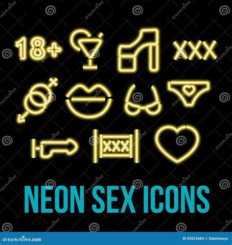 Erotic Xxx Icons Stock Illustration Illustration Of Internet 65023684