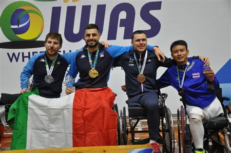 Thailand Spain Italy France Collect Wins At Wheelchair Fencing World