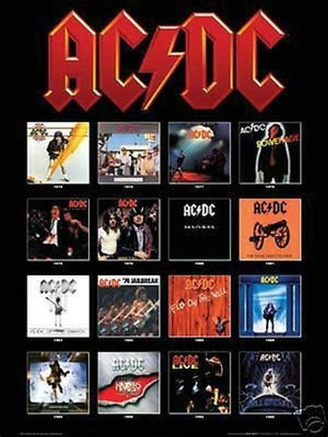 Ac Dc Album Covers Poster X Rock Album Covers Acdc Album