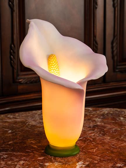 Calla Lily Accent Lamp Ibis And Orchid Design Inc