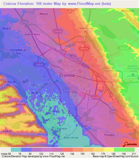 Check flight prices and hotel availability for your visit. Elevation of Craiova,Romania Elevation Map, Topography ...