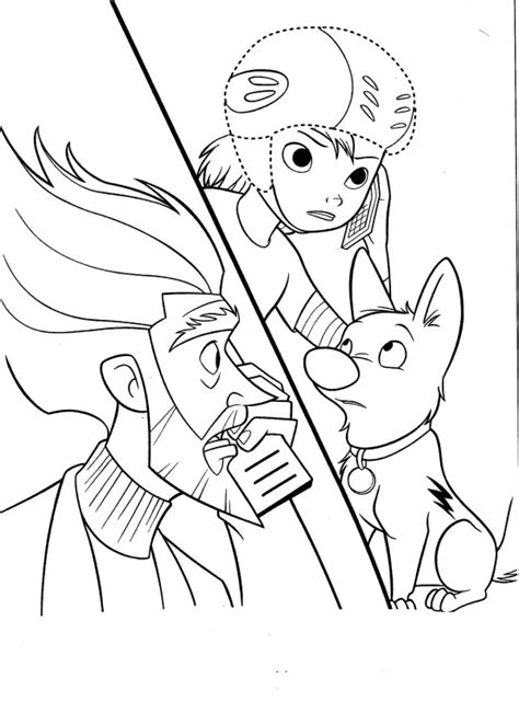 Harry potters lighting bolt coloring page : Imágenes para colorear de Bolt | Colorear imágenes