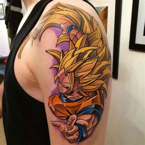 Super Saiyan 3 Goku Tattoo Dragon Ball Z I Really Really Love This~