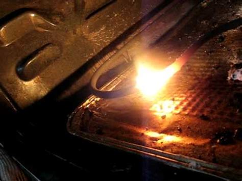 Have you wanted to start a winter fire in a way that does not involve an actual lighter with lighter fluid? Oven on fire - YouTube