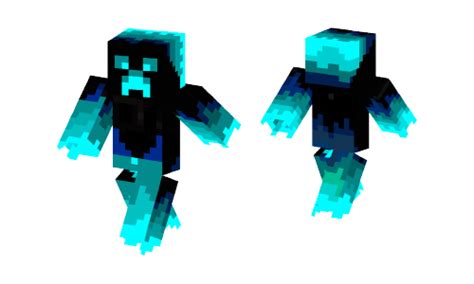 Blue Creeper Skin Minecraft Skins