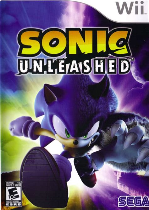 Sonic Unleashed 2008 Wii Box Cover Art Mobygames