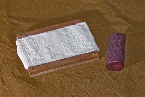 Orígenes De La Escritura Sello Cilíndricothe Cylinder Seal