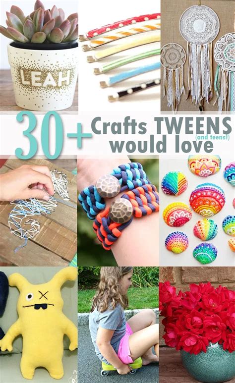 30 Diy Crafts Tweens Would Love Tween Crafts Diy Crafts For Tweens