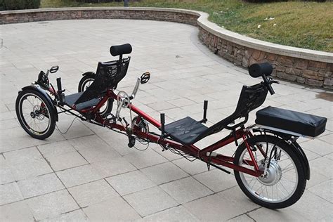 Watt Electric Pedal Assistant Wheeled Tandem Recumbent Trikes My Xxx