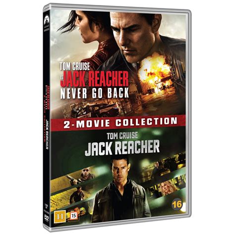 Jack Reacher 1 2 Boks DVD Elgiganten