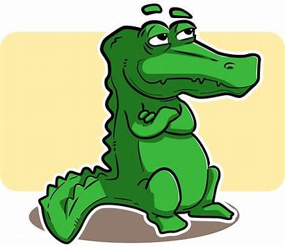 Crocodile Alligator Clipart Cartoon Clip Aligator Svg