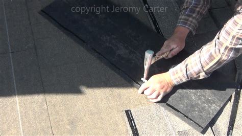 how to install shingle roofing using step flashing against a wall youtube