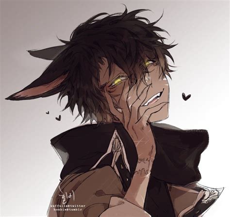 Pin By ТВОЯ ПОХОТЬ On Garotos Yandere Anime Wolf Boy