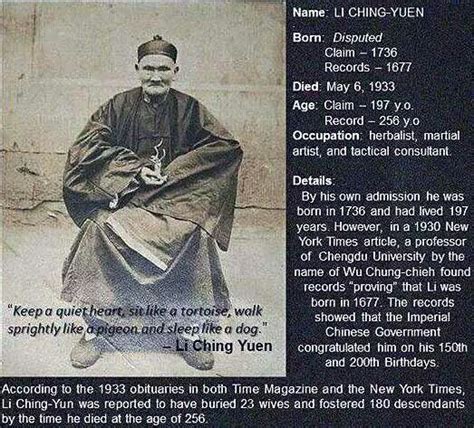 Li Ching Yuen The World S Oldest Person Who S Lived 200 Years I Ve Heard Of Him Before And I