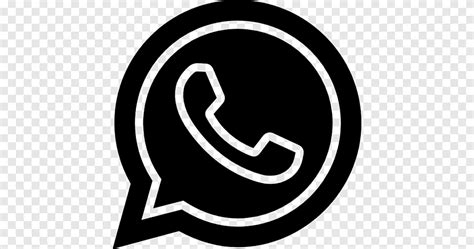 Gambar Logo Whatsapp Hitam Putih Images