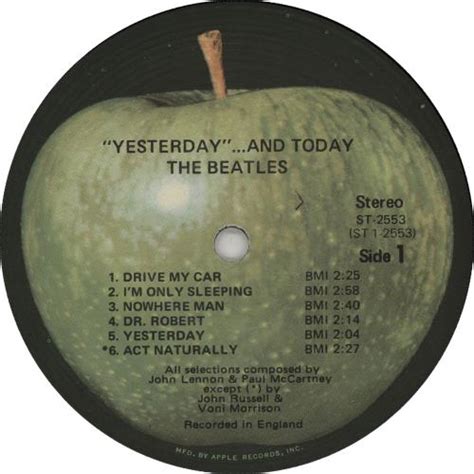 The Beatles Yesterday And Today 2nd Apple Riaa Us Vinyl Lp Album