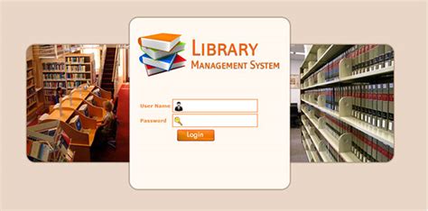 Ui Design For Library Management System Captions Trendy