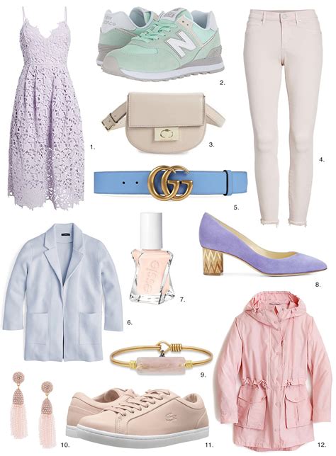 Spring Pastels Shopping Guide 2018 Fashion Trends
