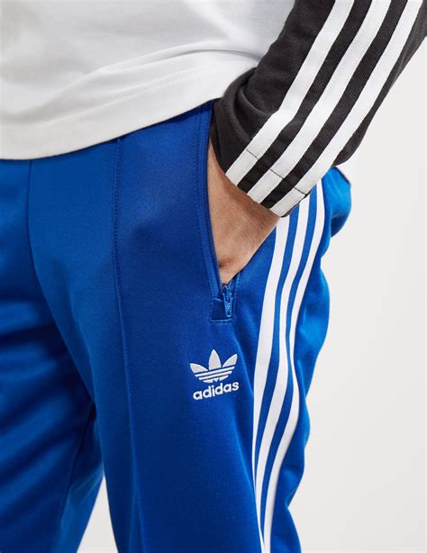Blue Adidas Track Pants Mens