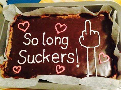 50 Hilarious Farewell Cakes That Employees Got On Their Last Day At The Office Farewell Cake