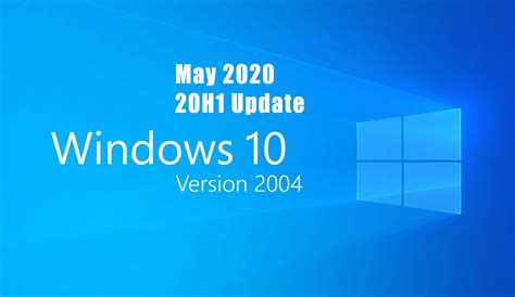 Windows 10 May 2020 Update Versiunea 2004 20h1 Critic Media