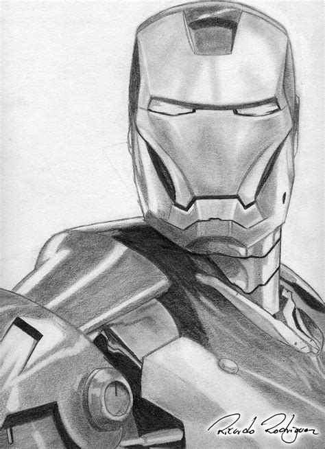 Dibujo A Lápiz Ironman Iron Man Drawing Iron Man Art Marvel