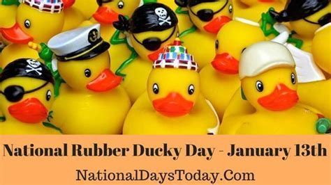 National Rubber Ducky Day 2023 Things You Should Know