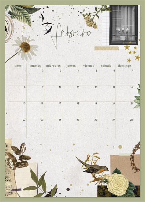 Calendario Febrero 2021 Imprimible Y Fondo De Pantalla Mlc Estudio