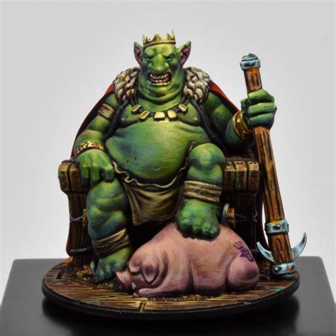 Goblin King By Jero Miniatures Putty Paint