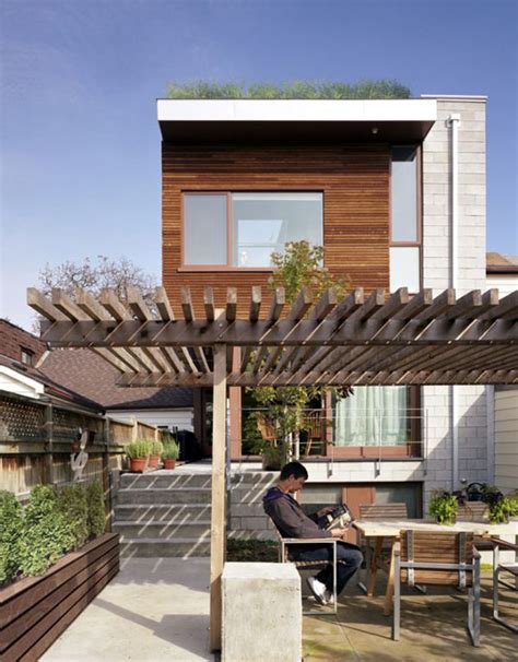 Rooftop Garden Home Design In Toronto Canada Modern House Designs